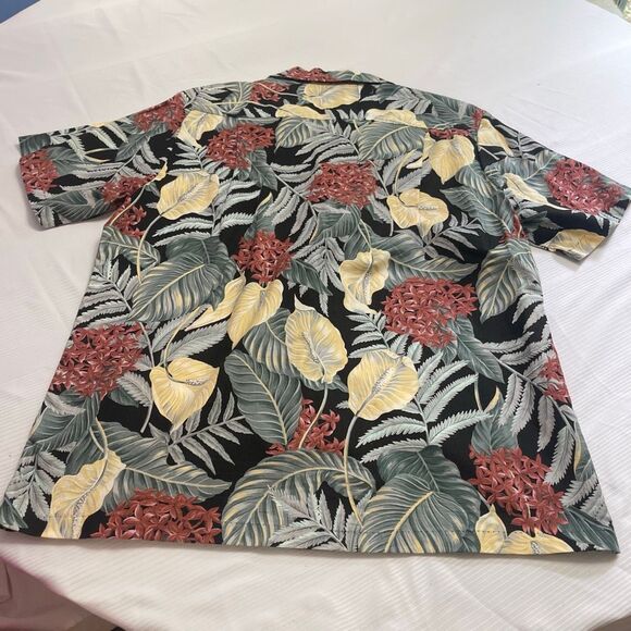 RJC Hawaiian VTG Short Sleeve Button Up Shirt Men’s Size Large - Picture 4 of 5